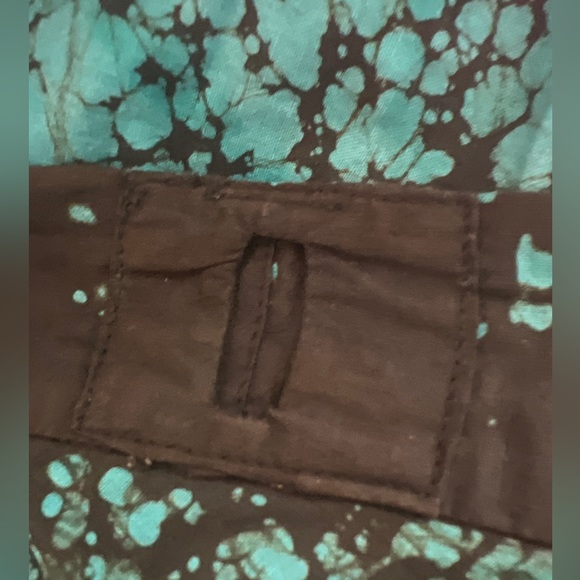 Vintage 70s batik maxi wrap skirt - Picture 2 of 5